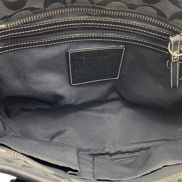 Coach Signature Carryall Hand bag 6366 - Picture 10 of 16